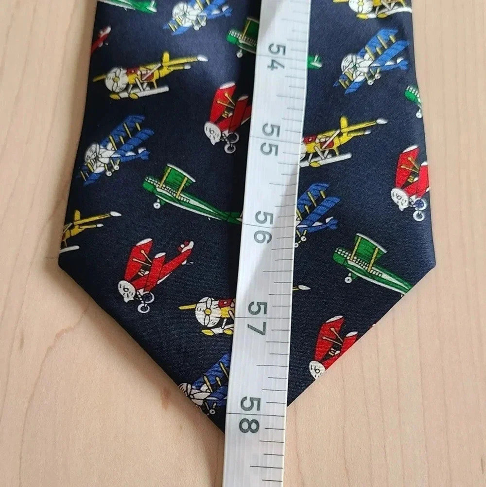 🛩️MUSEUM ARTIFACTS Planes  Tie - Picture 6 of 7